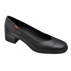 Zapato femenino de salón de piel napa flor Dian SALON