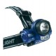 Linterna Frontal HEADLIGHT con 3 led + Xenon foco orientable y sujecion para casco Miguel Miranda D2
