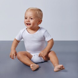Body de bebe HONEY Manga Corta de punto liso 7200 Roly