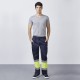 Pantalón de trabajo NAOS multibolsillos de verano para alta visibilidad 9300 Roly