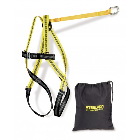 Arnés con cinta y mosquetón y bolsa 1888 WBGS MARCA 1888 KIT/E