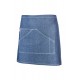 Delantal denim corto Velilla 404206