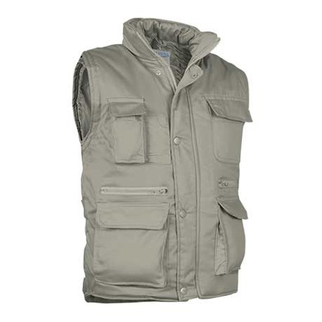 Chaleco multibolsillos en tejido de sarga REPORTER Valento