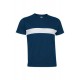 Camiseta bicolor de corte clásico Valento BLUES