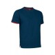 Camiseta bicolor de corte clasico Valento BIOS