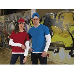 Camiseta bicolor de corte clasico y manga larga DENVER Valento