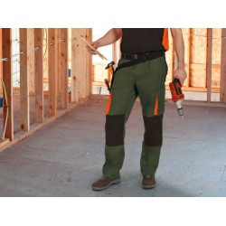 Pantalón de Trabajo largo multibolsillos colores combinados Valento DARKO