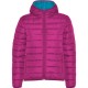 Chaqueta NORWAY Mujer acolchada pluma y capucha 5091 Roly
