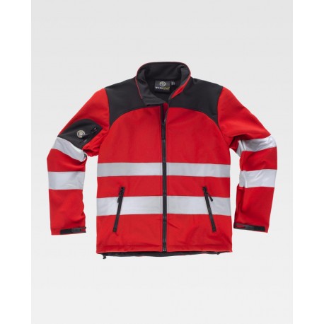 Chaqueta workshell combi Alta Visibilidad WorkTeam C2931
