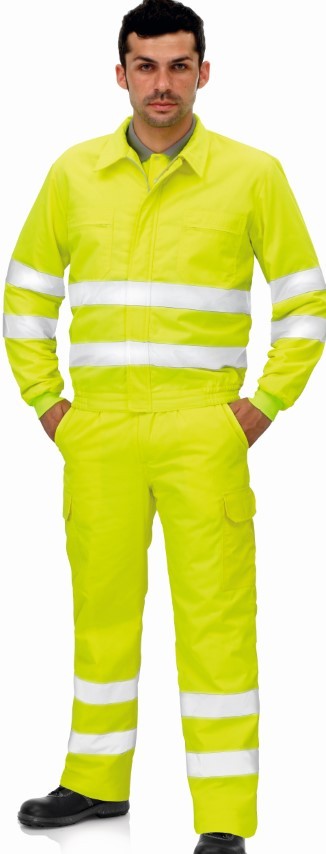 Pantalón Multibolsillos Acolchado Alta Visibilidad Vesin 3019 AF