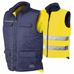 Chaleco Reversible Alta Visibilidad Industrial Starter 04069