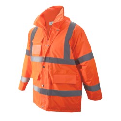Parka de trabajo Impermeable Alta Visibilidad Chintex 1058
