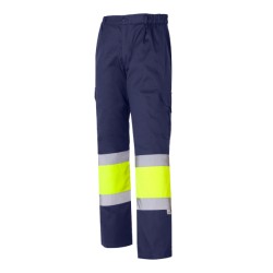 Pantalón Multibolsillos Combinado Forro Alta Visibilidad Chintex 1090