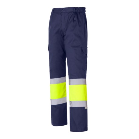 Pantalón Multibolsillos Combinado Forro Alta Visibilidad Chintex 1090