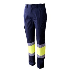 Pantalón de trabajo combinado multibolsillos STRETCH con forro Chintex 1090S