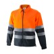 Forro Polar Combinado Cremallera Entera Alta Visibilidad Chintex 1091C