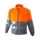 Forro Polar Combinado Cremallera Entera Alta Visibilidad Chintex 1091C