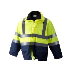 Parka Combinada 3 Usos Alta Visibilidad Chintex 1096