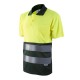 Polo de Trabajo Manga Corta Combinado Alta Visibilidad Chintex 1201