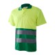 Polo de Trabajo Manga Corta Combinado Alta Visibilidad Chintex 1201