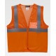 Chaleco de trabajo Alta Visibilidad cierre cremallera WorkTeam C3612