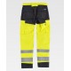 Pantalón de trabajo multibolsillos Alta Visibilidad WorkTeam C2912