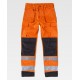 Pantalón de trabajo multibolsillos Alta Visibilidad WorkTeam C2912
