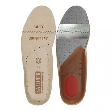 Plantilla Anatomica Confortable En Piel Natural Para Calzado De Seguridad Industrial Starter 401