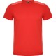 Camiseta infantil técnica de manga corta DETROIT 6652 Roly