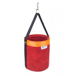 Bolsa cilindrica de cuero 210 x 280 mm Miguel Miranda B20