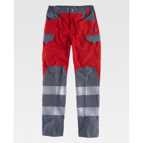 Pantalón de Trabajo Combi Alta Visibilidad WorkTeam C2716