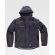 Parka acolchada con capucha desmontable WorkTeam S1150
