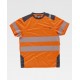 Camiseta de Trabajo Alta Visibilidad Combinada WorkTeam C9241