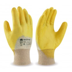 Guante de trabajo Nitrilo flexible puño elástico 3111 MARCA 688 NTF/N