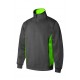 Sudadera bicolor con media cremallera Velilla 105704