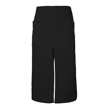 Delantal largo con abertura y bolsillos Velilla 404209