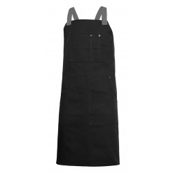 Delantal peto canvas bicolor Velilla 404211B