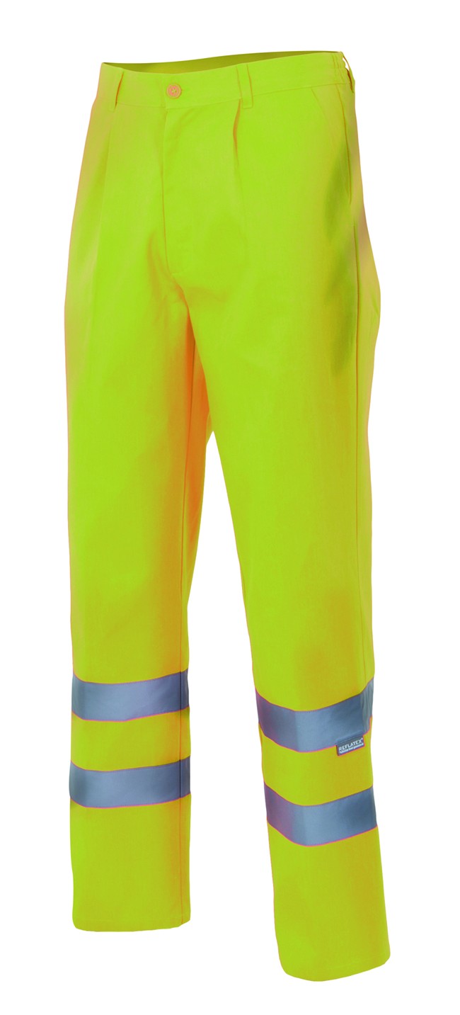 Pantalón forrado alta visibilidad Velilla F160
