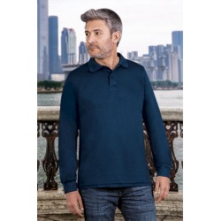 Polo técnico transpirable y térmico de manga larga DARWIN Valento