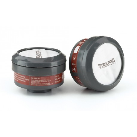 Filtros de rosca STEELPRO para media mascara BREATH MARCA 2288 FC