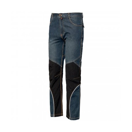 Pantalón de Trabajo JEANS STRETCH EXTREME Industrial Starter 8838B