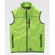 Chaleco Workshell con cierre con cremallera de nylon WorkTeam S9310