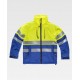 Chaqueta de Trabajo Workshell Alta Visibilidad Combinada WorkTeam S9525