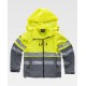 Chaqueta de Trabajo Workshell Alta Visibilidad Combinada WorkTeam S9525
