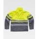 Chaqueta de Trabajo Workshell Alta Visibilidad Combinada WorkTeam S9525