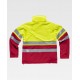 Chaqueta de Trabajo Workshell Alta Visibilidad Combinada WorkTeam S9525