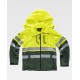 Chaqueta de Trabajo Workshell Alta Visibilidad Combinada WorkTeam S9525