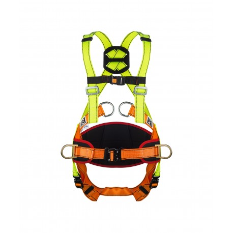 Arnes MIRA 10A + Cinturon de sujecion MIRA + absorbedor de energia + Cuerda regulable Miguel Miranda S38