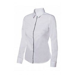 Camisa mujer stretch manga larga Velilla P405002