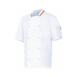 Chaqueta de Cocina con automáticos Manga Corta Velilla PB405205
